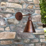 Cone Lampshade Swing Arm Vintage Wall Lights