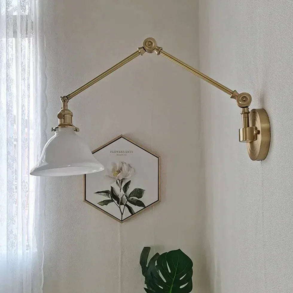 Appliques Lumineuses Murales Vintage En Verre Lecture - Clowas.fr