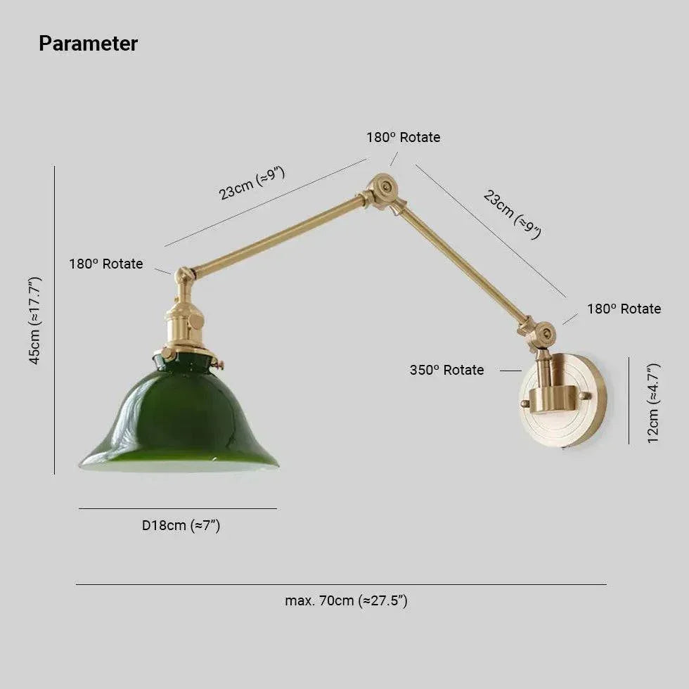Appliques Lumineuses Murales Vintage En Verre Lecture - Clowas.fr