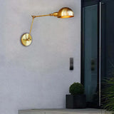 Bronze Swing Arm Industrial Wall Lights