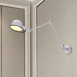 Double Section Arm reading Industrial Wall Lights