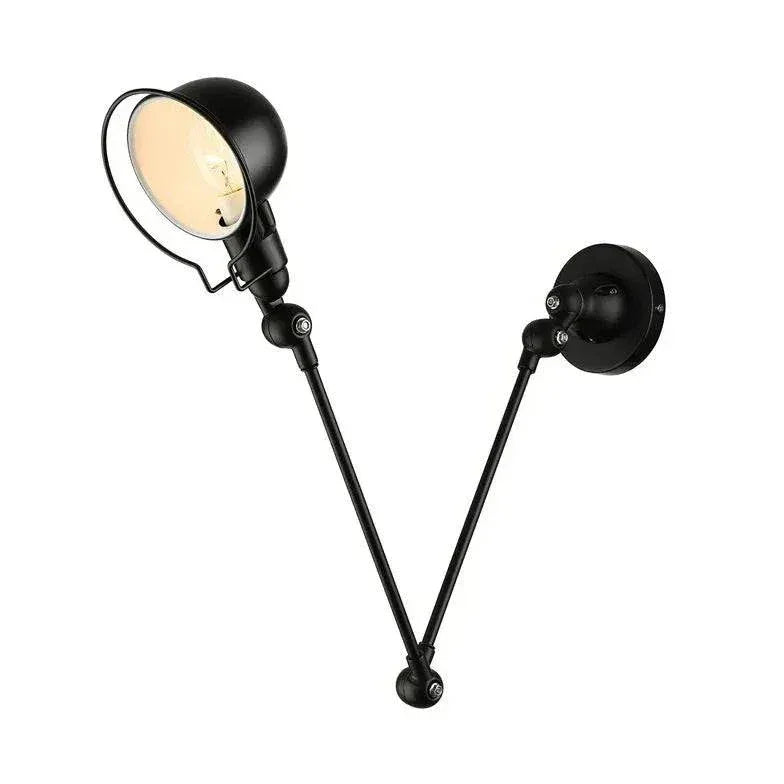 Applique Noires Murales Vintage Avec Bras Pivotant - Clowas.fr