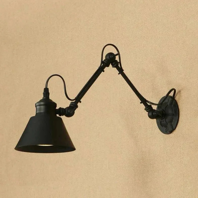 Applique Chambre À Coucher Style Rétro Lampe Murale Ajustable - Clowas.fr