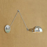 Silver Adjustable Industrial Wall Lights