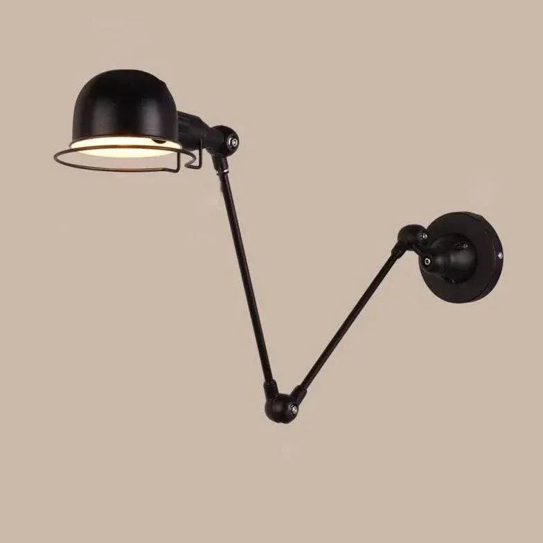 Applique Noire Design Lampe Murale Industriel Moderne - Clowas.fr