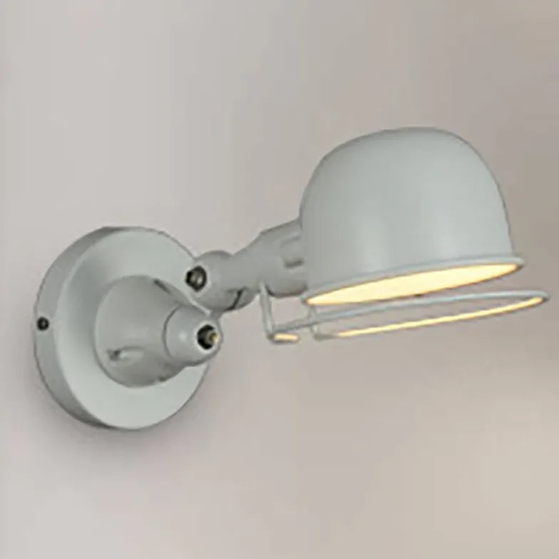 Dome Swing Arm Industrial Wall Lights