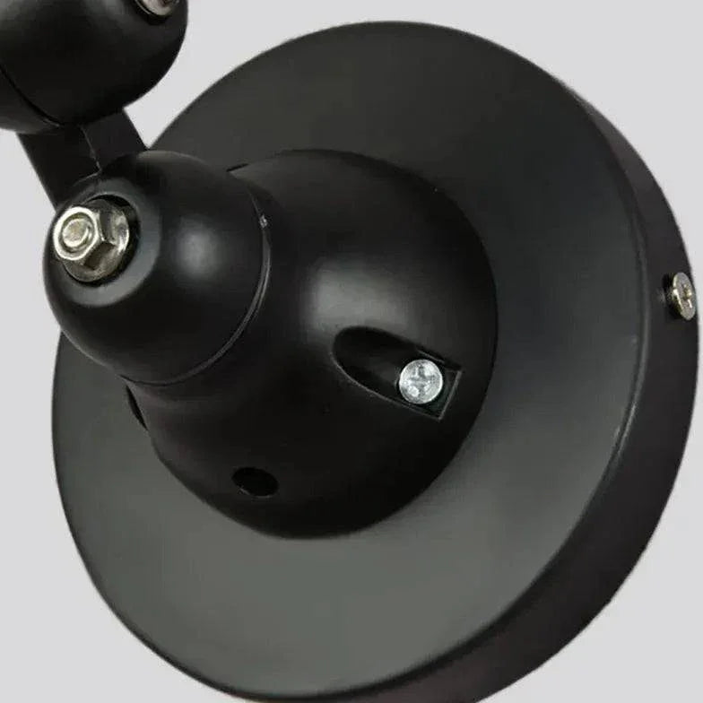 Applique Noire Design Lampe Murale Industriel Moderne - Clowas.fr