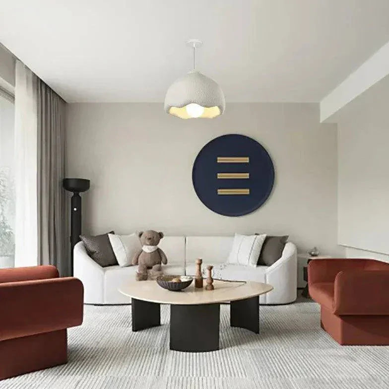 Suspension Blanc Design Nordique Moderne Créatif - Clowas.fr