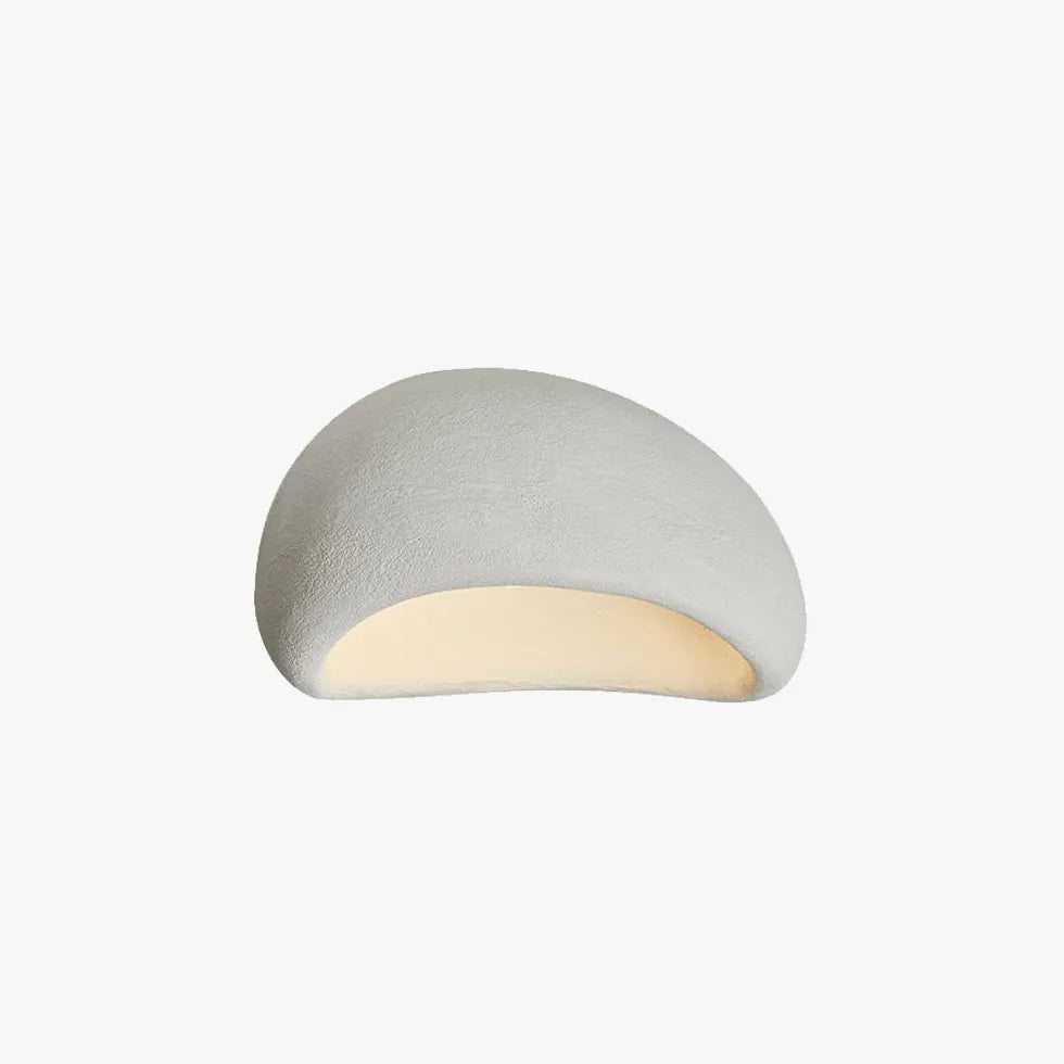 Salon luminaire design original minimaliste japonais wabi-sabi