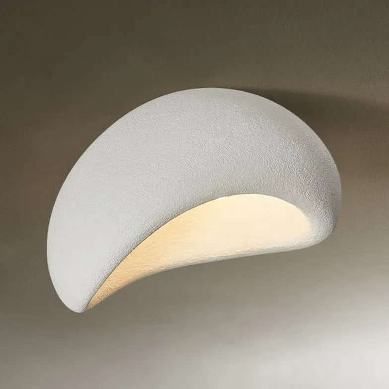 Salon luminaire design original minimaliste japonais wabi-sabi