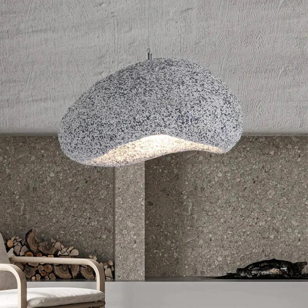 Lustre Moderne Irrégulier En Marbre Artificiel - Clowas.fr