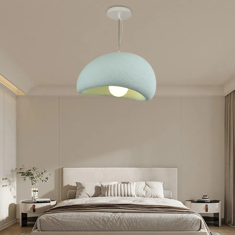 Streamlined Stone LED Modern Pendant Light