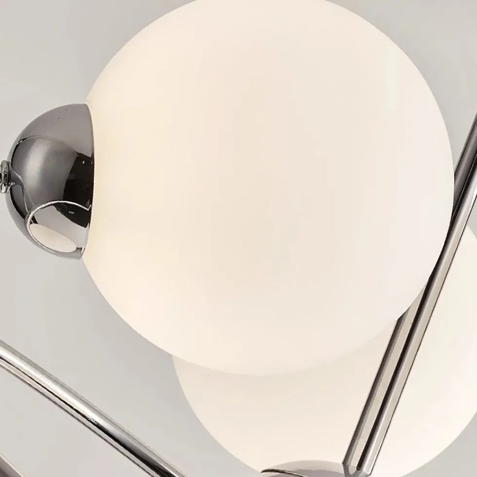 Lampe suspension verre design nordique créatif