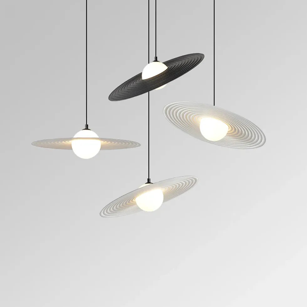 Luminaire triple suspension design créatif moderne