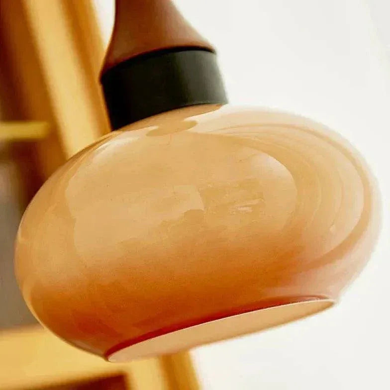 Suspension Marron Vintage Style Japonais Pour Salon - Clowas.fr