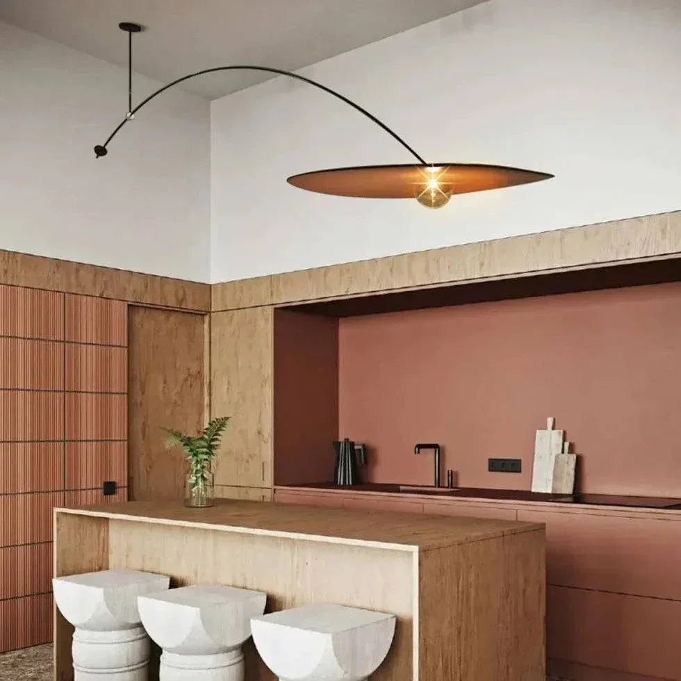 Luminaire Deporte Nordique Créatif Minimaliste Artistique - Clowas.fr