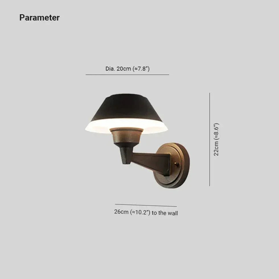 Applique D'Extérieur Led En Forme De Dôme - Clowas.fr