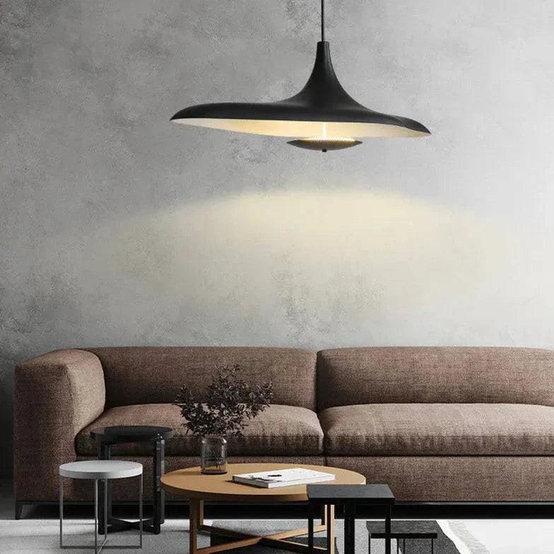 Lustre Élégant Au Design Moderne Noir - Clowas.fr