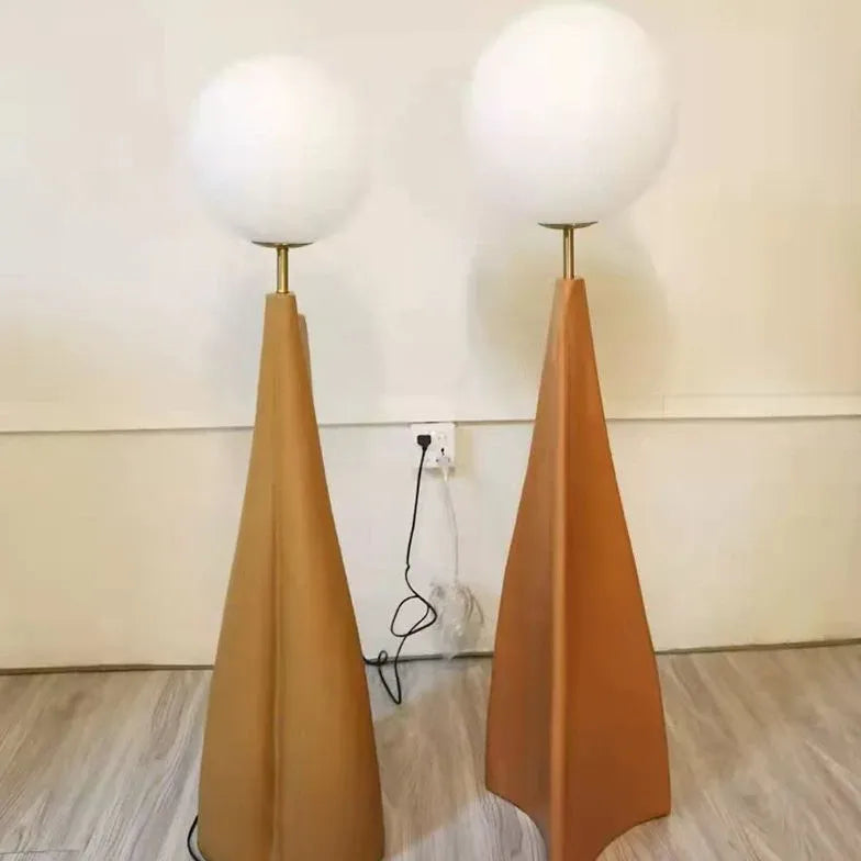 Geometric Shape Sphere Shade Floor Lamp