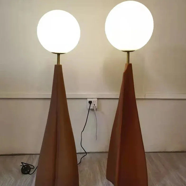 Geometric Shape Sphere Shade Floor Lamp