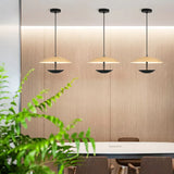 Metal Disc-shaped LED Kitchen Pendant Light