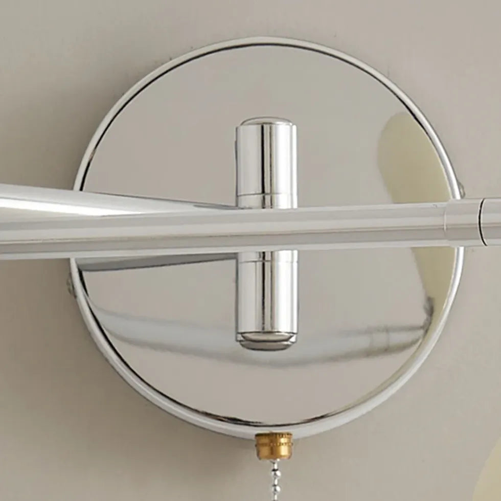 White Plug in Wall Light