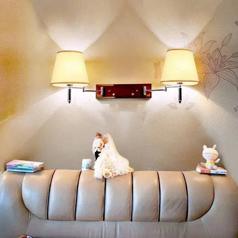 Luminaire Mural Double Chambre Hôtel Lecture Ajustable - Clowas.fr