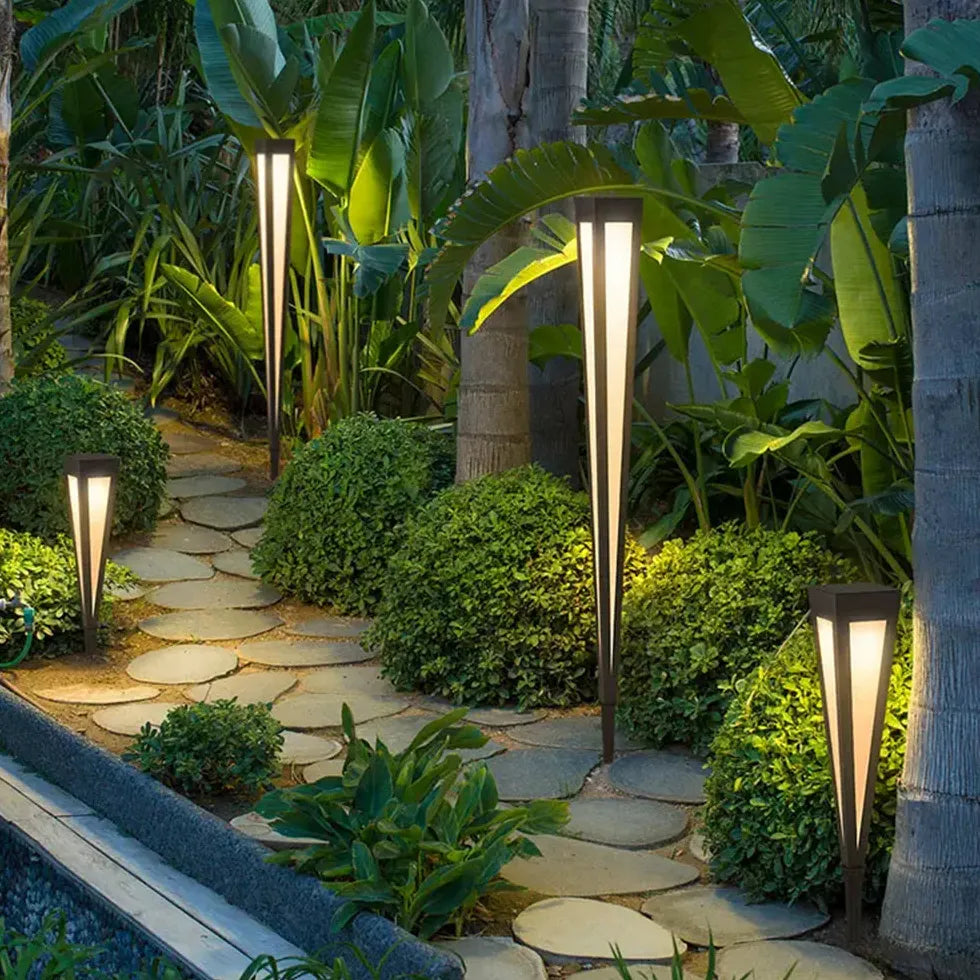 Lampes extérieures solaires jardin décoratives étanches pelouse