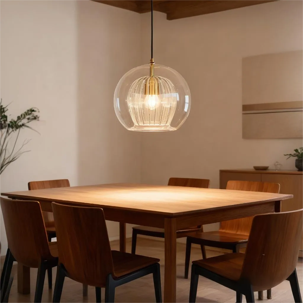 Suspension Bubble Verre Design Simple Salle À Manger