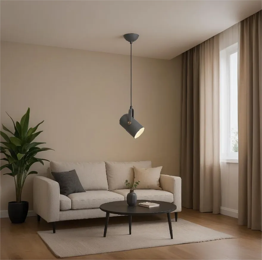 Suspension LED Minimaliste Ajustable Macaron Pour Salle à Manger