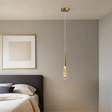 Suspension Cristal Goutte d'Eau Créative pour Chevet