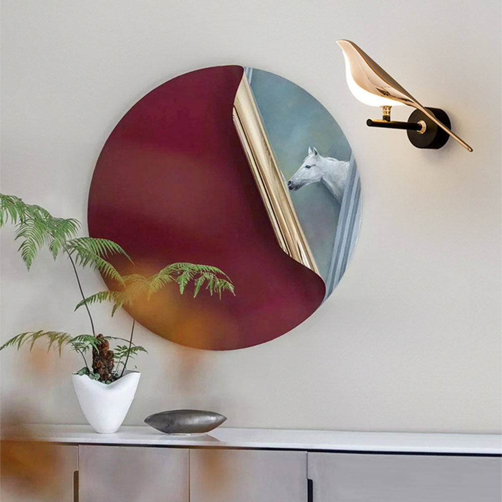 Creative Designer Acrylic Bird Wall Lamp