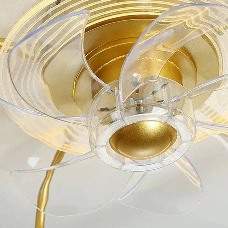 Plafonnier Ventilateur Invisible Led Nordique - Clowas.fr