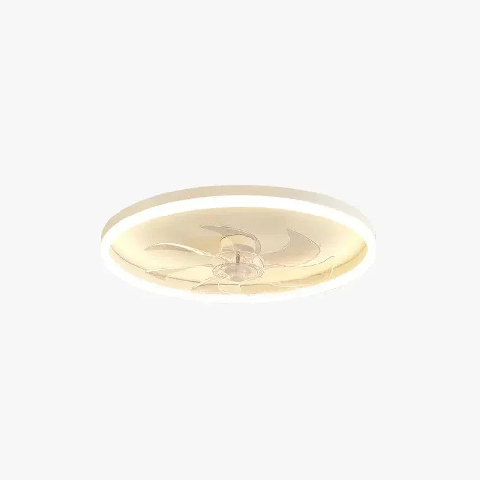 Plafonnier Led Moderne Avec Ventilateur Intelligent - Clowas.fr