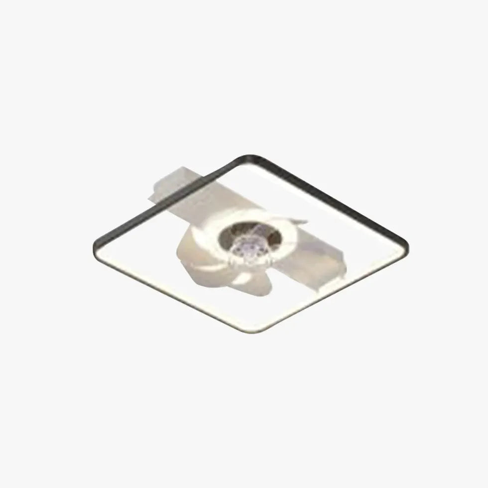 LED Outer Ring Modern Fan Light