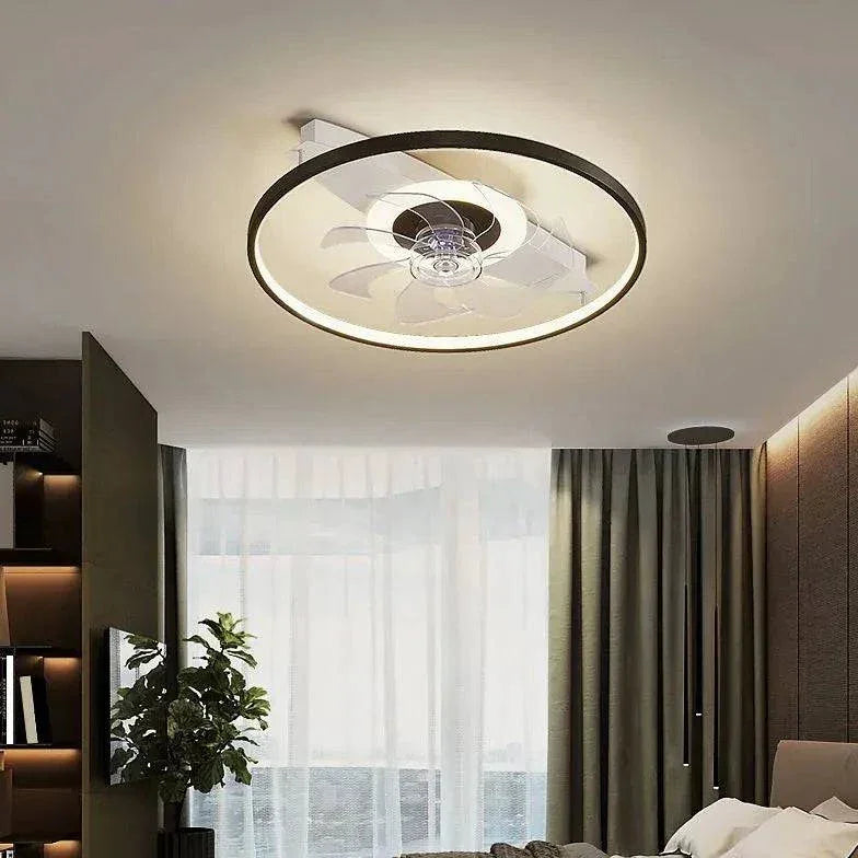 Plafonnier Créatif À Ventilateur Intégré À Led - Clowas.fr