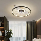 LED Outer Ring Modern Fan Light