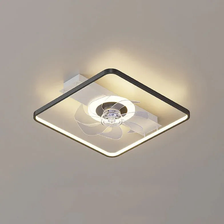 LED Outer Ring Modern Fan Light