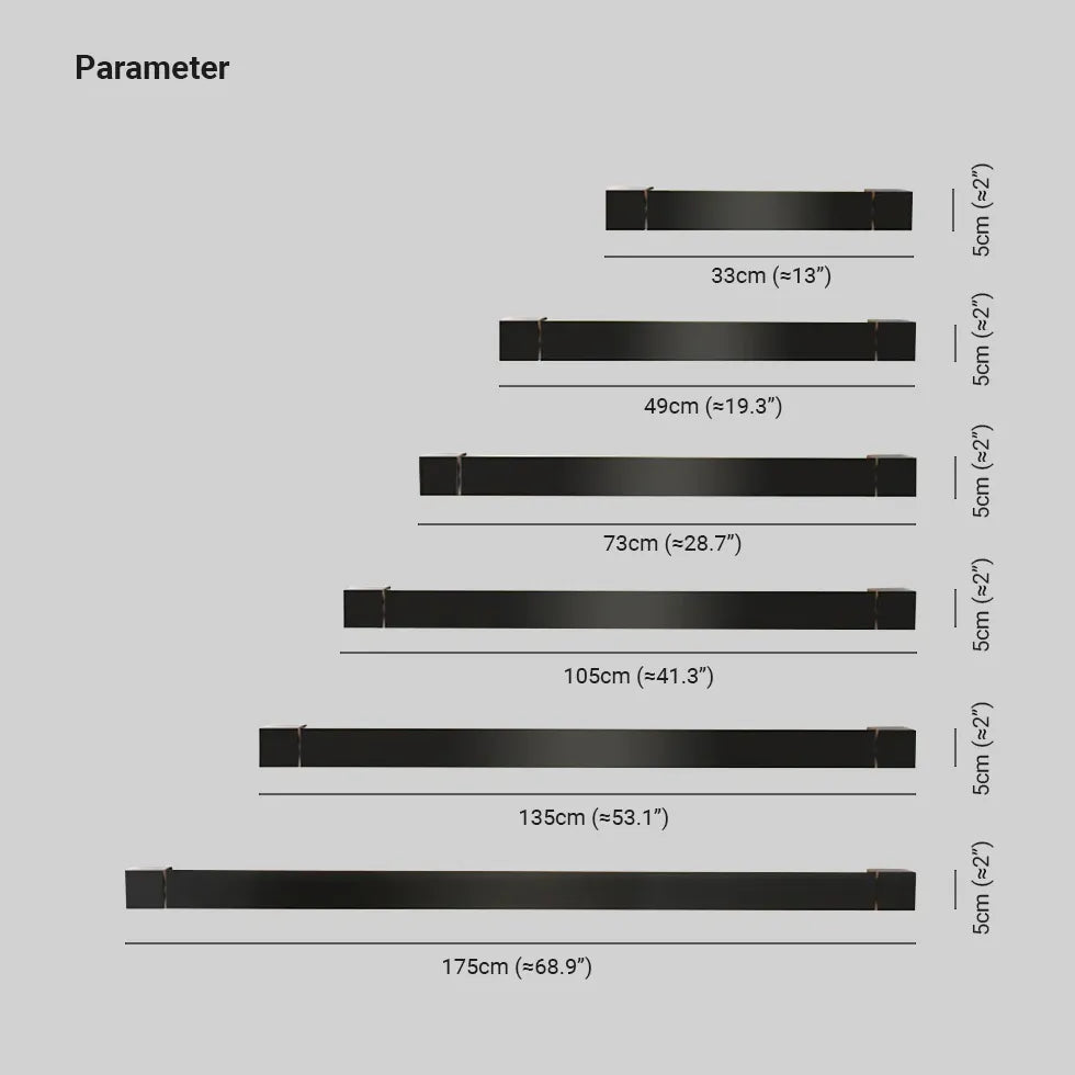 Modern Led Black Picture Lights