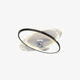 Ventilator Mit Lampe Plafonnier Ovale Moderne Pour Chambre - Clowas.fr