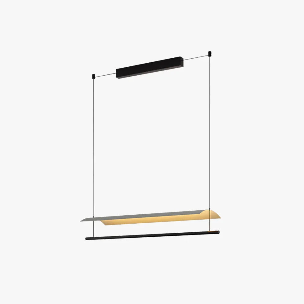 Minimalist Linear Office Hanging Pendant Light