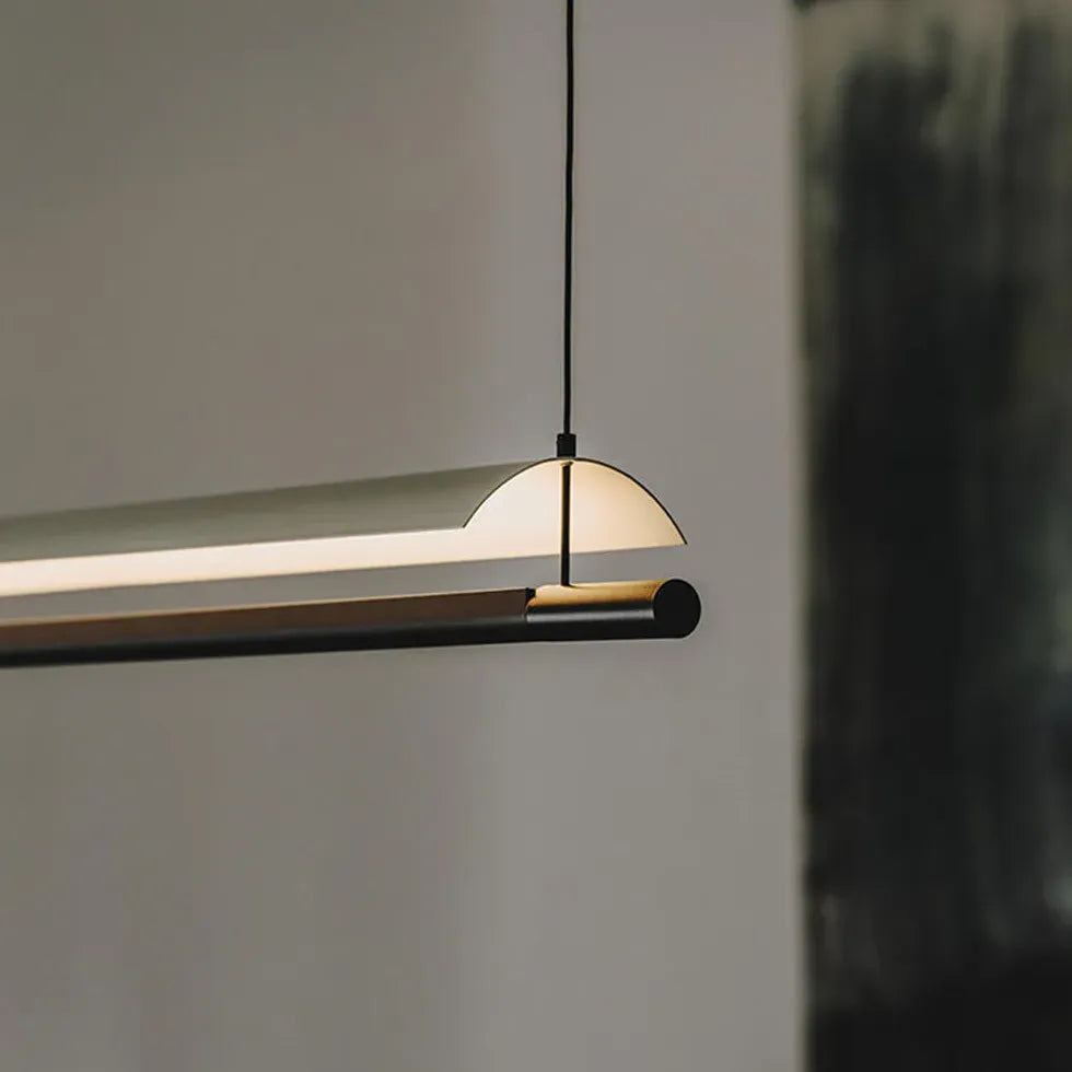 Minimalist Linear Office Hanging Pendant Light