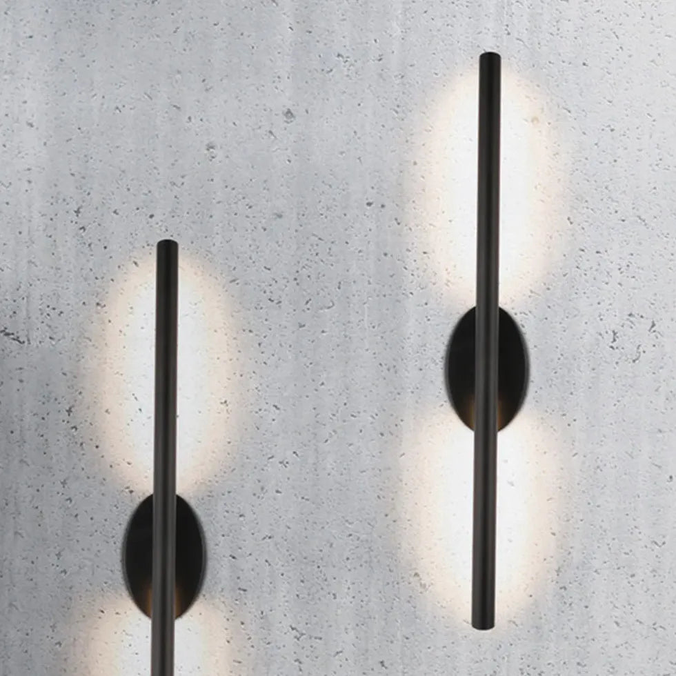 Metal Black Led Bathroom Mirror Lights