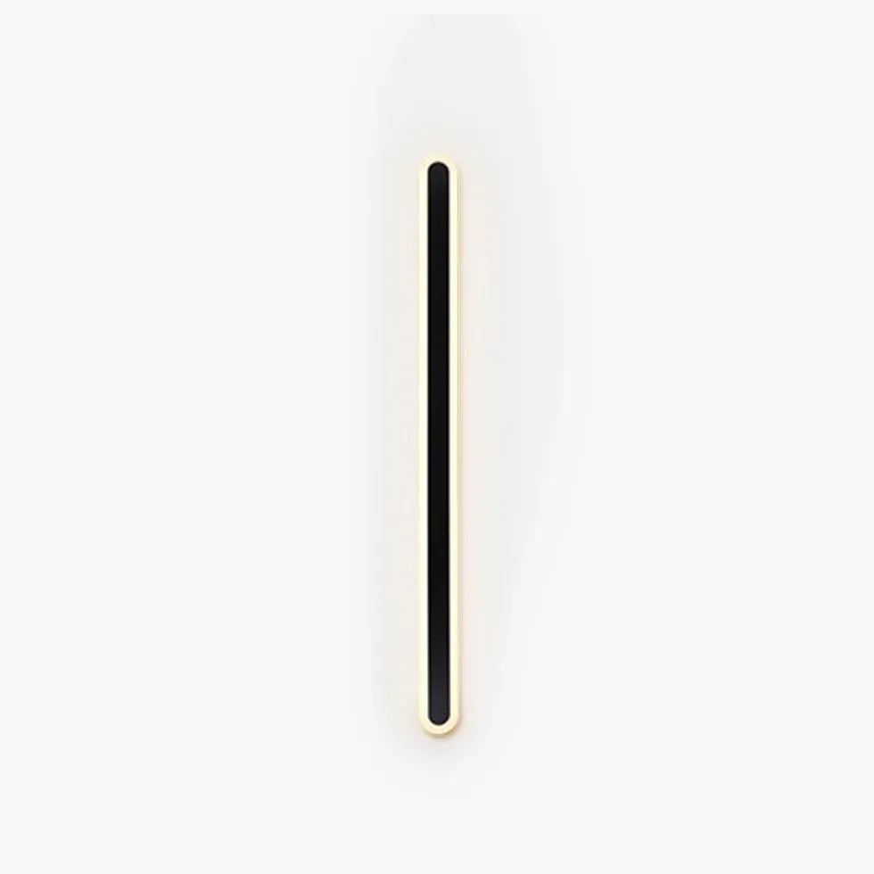 long rectangular Led Black Wall Lamps