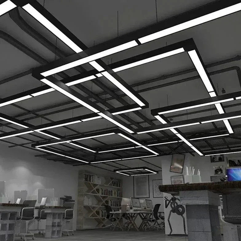 Suspension Linéaire Led Acrylique Pour Bureau - Clowas.fr