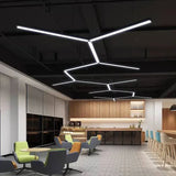 Suspension Linéaire Led Acrylique Pour Bureau - Clowas.fr