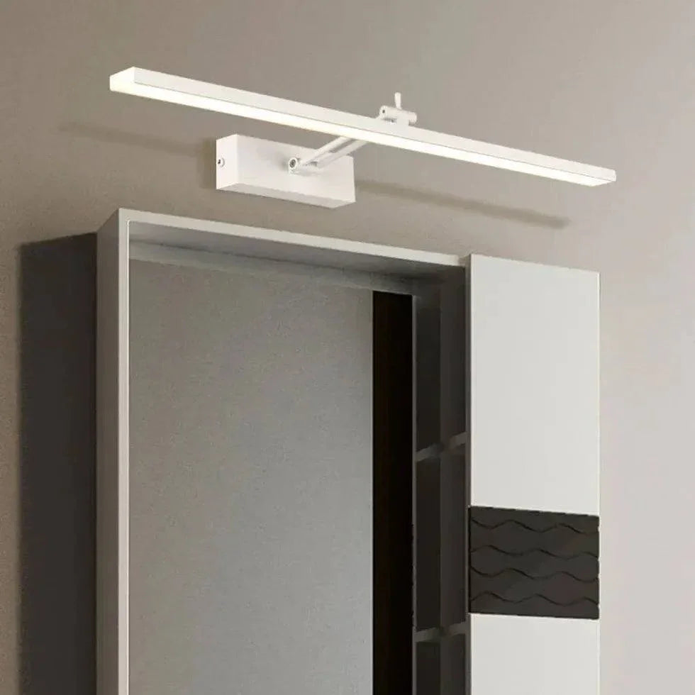 Lumière Miroir Salle De Bain Acrylique Étanche Ajustable - Clowas.fr
