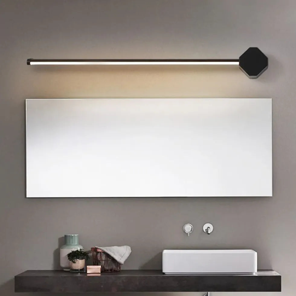 Lumière pour miroir moderne minimaliste salle de bain