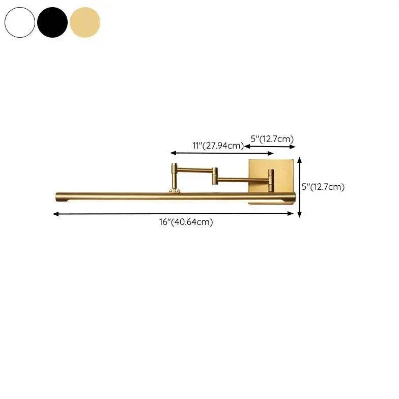 Applique Murale Bras Articulé Miroir Salle De Bain - Clowas.fr