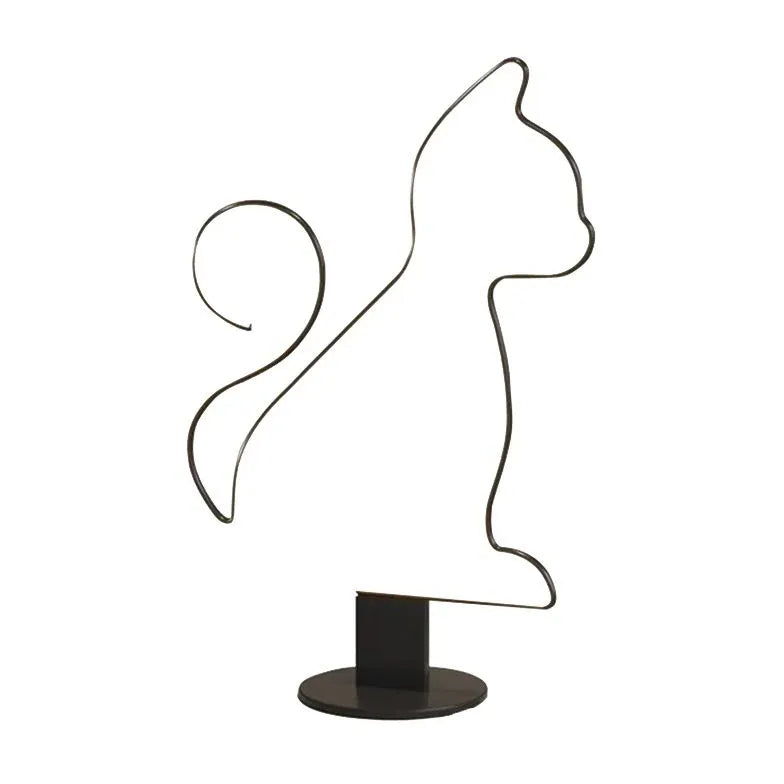 Lampe de table décorative LED de contour animal